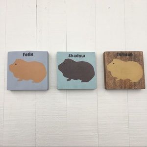 Requested 3 guinea pig silhouettes